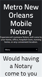 Mobile Screenshot of notarynola.com